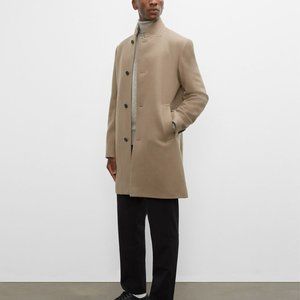 Club Monaco Loukas Funnel Neck Coat, M